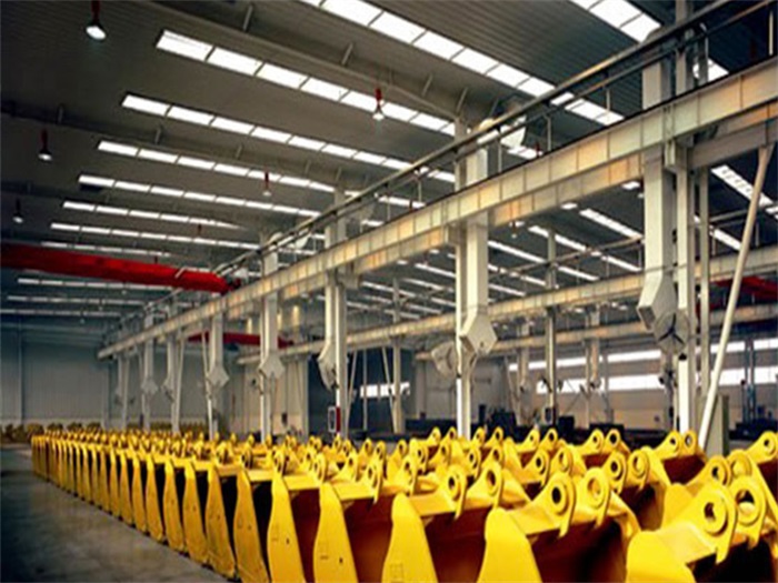 武穴徐工集团挖掘机装配车间